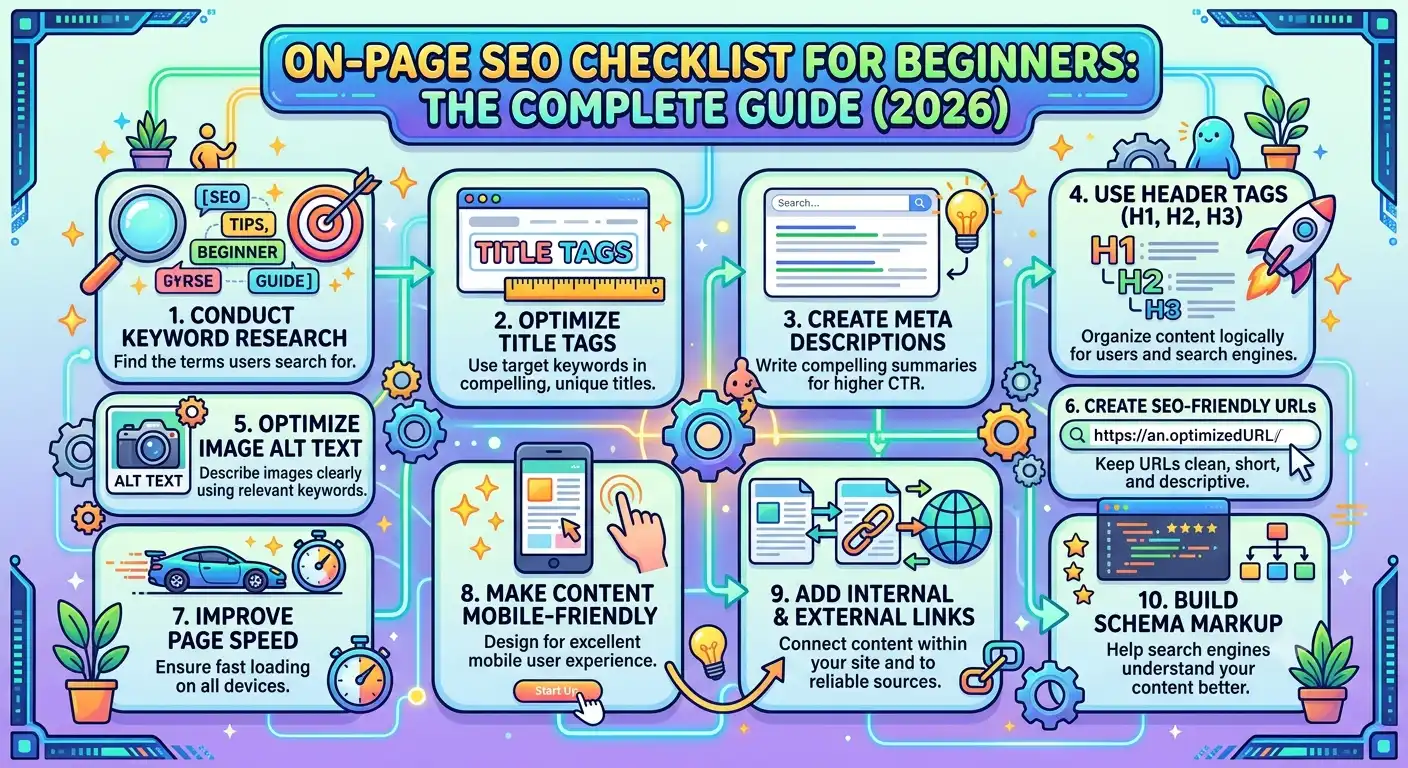 On-Page SEO Checklist for Beginners