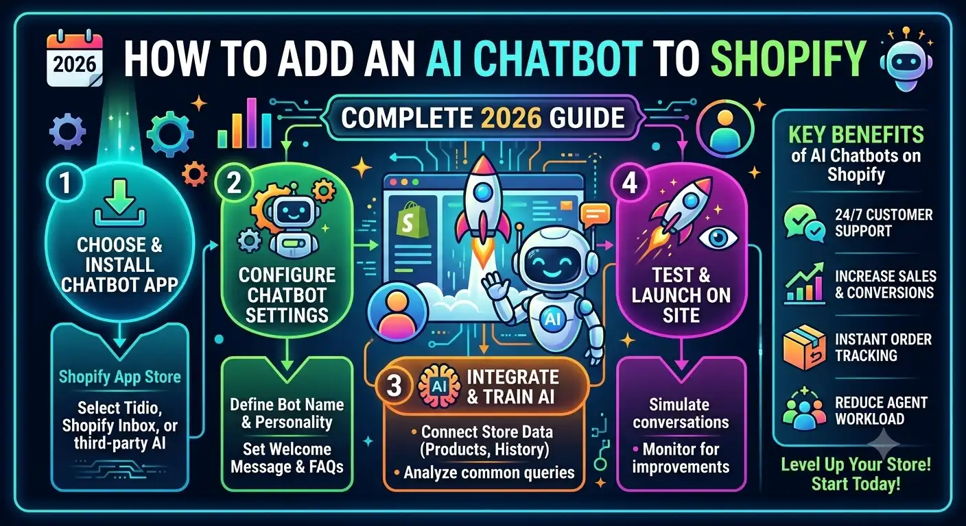 how to add an AI chatbot to Shopify