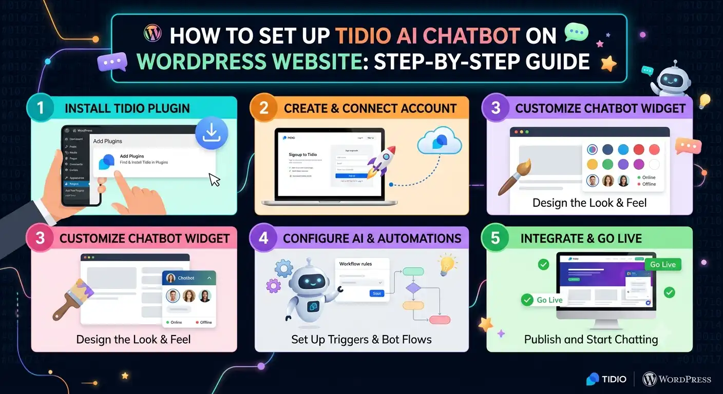 tidio-ai-chatbot-wordpress-setup